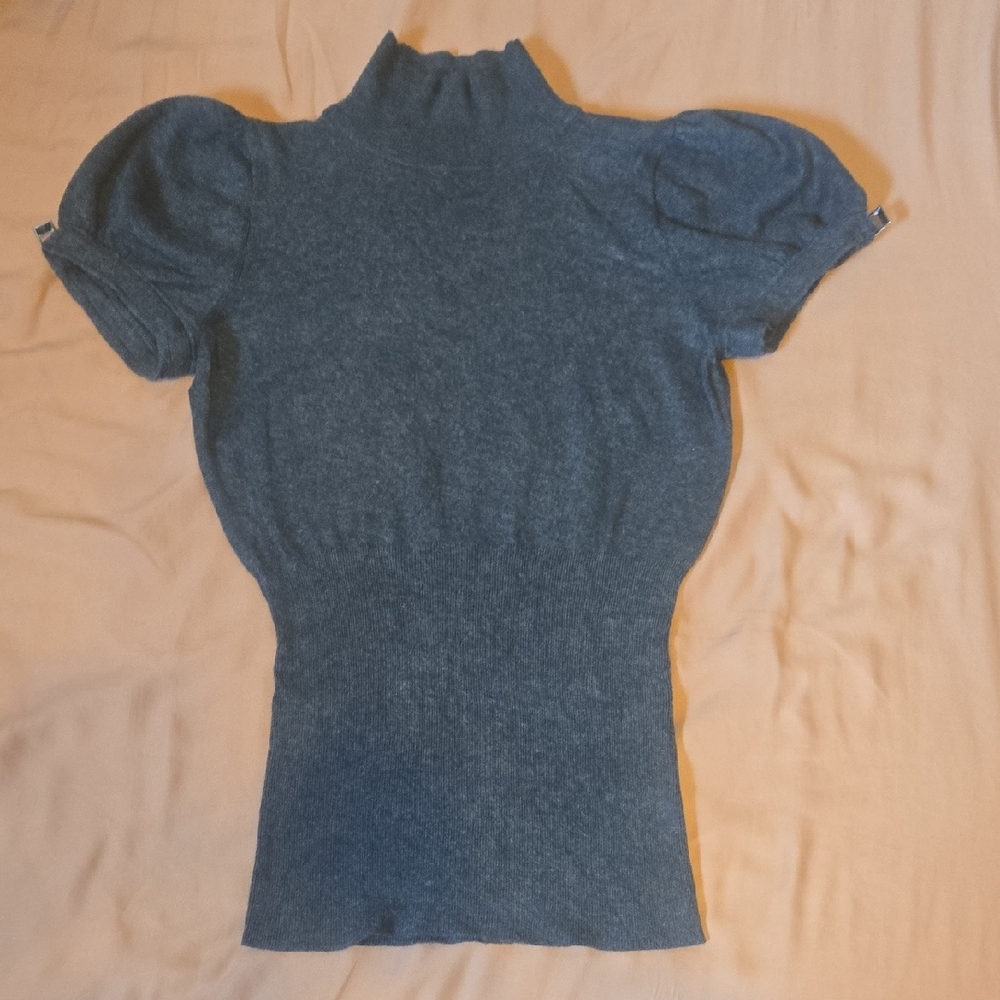 Express Charcoal Knit Sweater